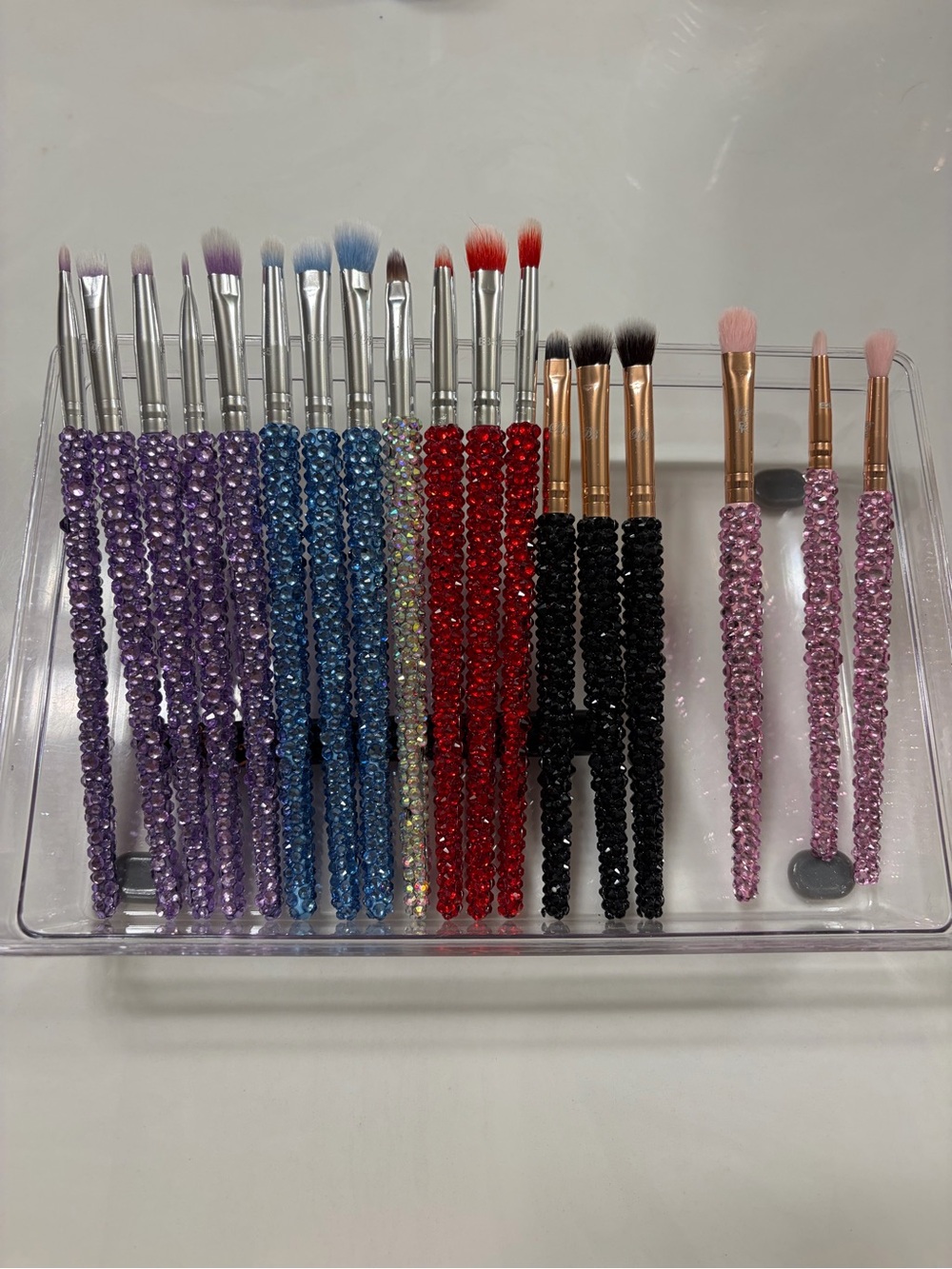 18 Blinged Brush Set
